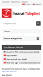 Mobile Screenshot of ihracattalepleri.net