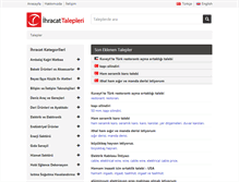 Tablet Screenshot of ihracattalepleri.net
